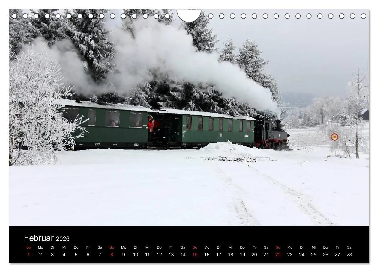 Bild: 9783516204117 | Dampfbahnromantik auf schmaler Spur (Wandkalender 2026 DIN A4...