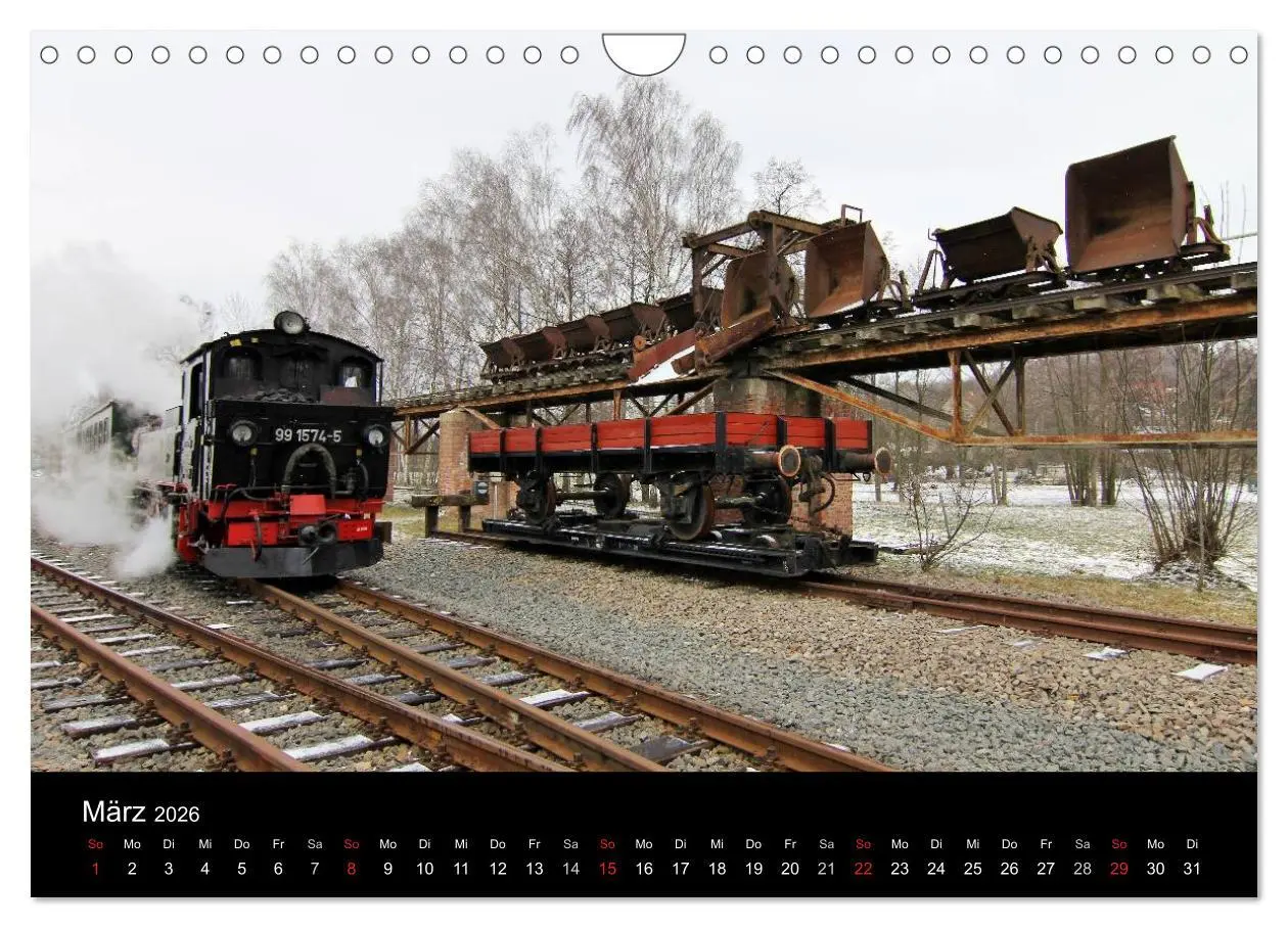 Bild: 9783516204117 | Dampfbahnromantik auf schmaler Spur (Wandkalender 2026 DIN A4...