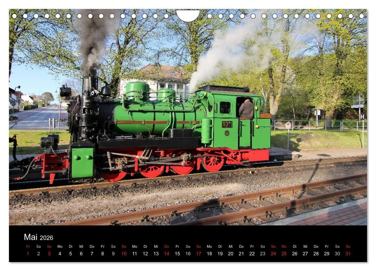 Bild: 9783516204117 | Dampfbahnromantik auf schmaler Spur (Wandkalender 2026 DIN A4...