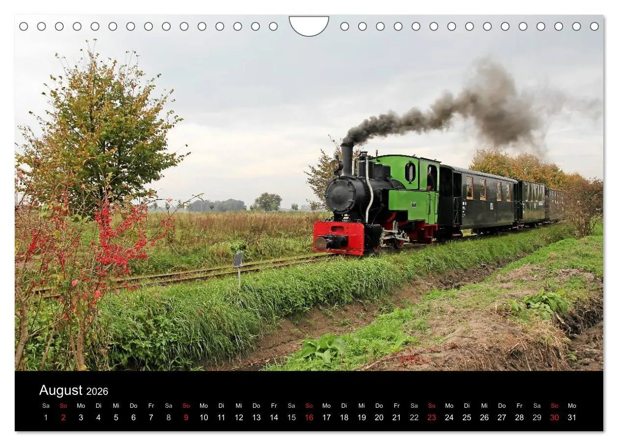 Bild: 9783516204117 | Dampfbahnromantik auf schmaler Spur (Wandkalender 2026 DIN A4...