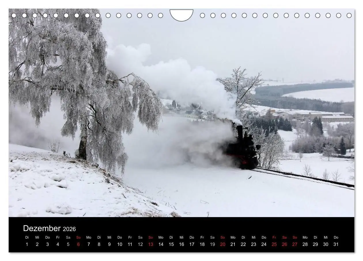 Bild: 9783516204117 | Dampfbahnromantik auf schmaler Spur (Wandkalender 2026 DIN A4...
