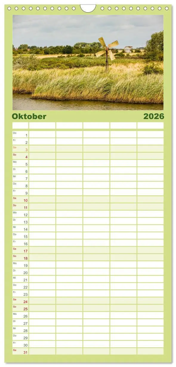 Bild: 9783516514117 | Familienplaner 2026 - FEHMARN - Magische Momente mit 5 Spalten...