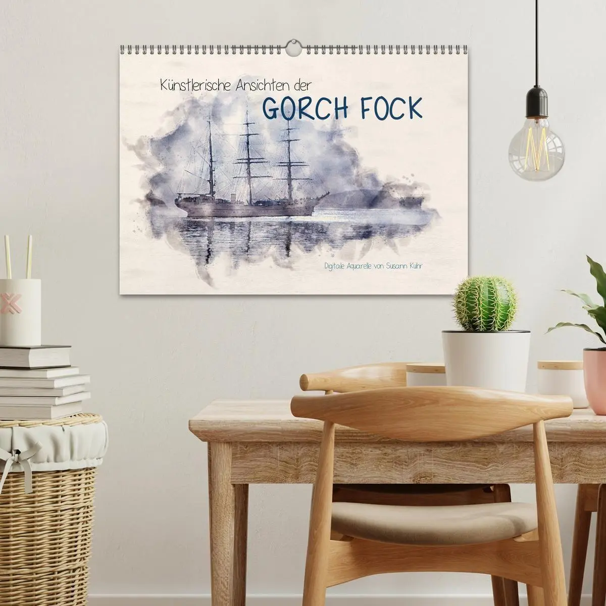 Bild: 9783569534117 | Künstlerische Ansichten der Gorch Fock (Wandkalender 2027 DIN A3...