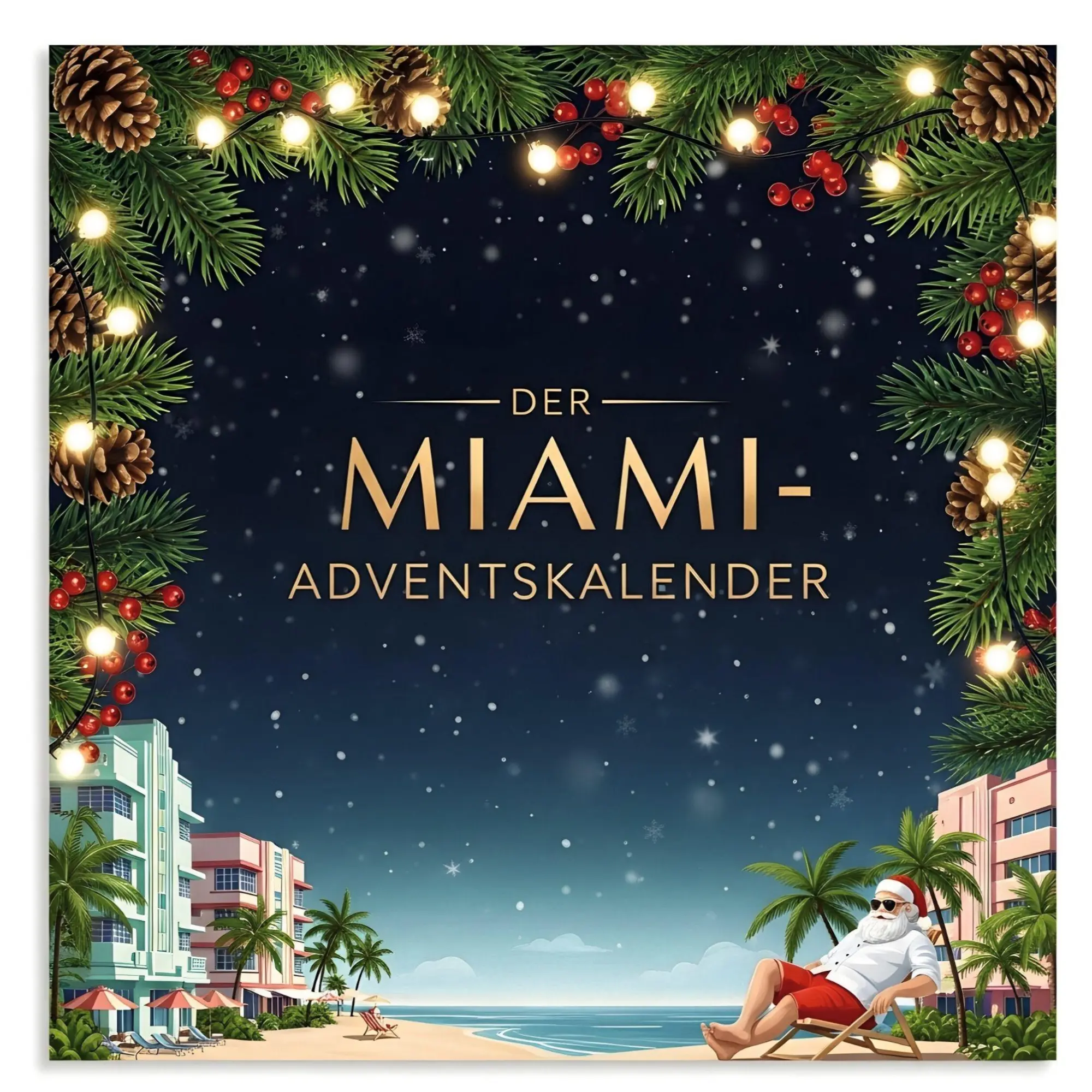 Cover: 9783695334117 | Der Miami-Adventskalender | Sofia Schmidt | Taschenbuch | 100 S.