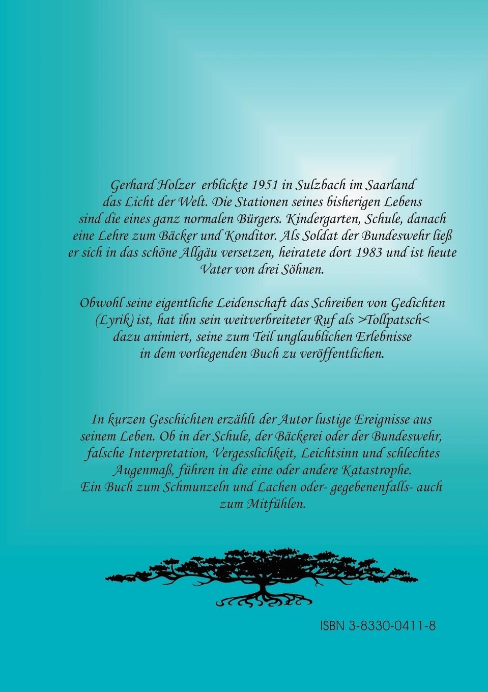 Rückseite: 9783833004117 | Das kann doch jedem mal passieren | Gerhard Holzer | Taschenbuch
