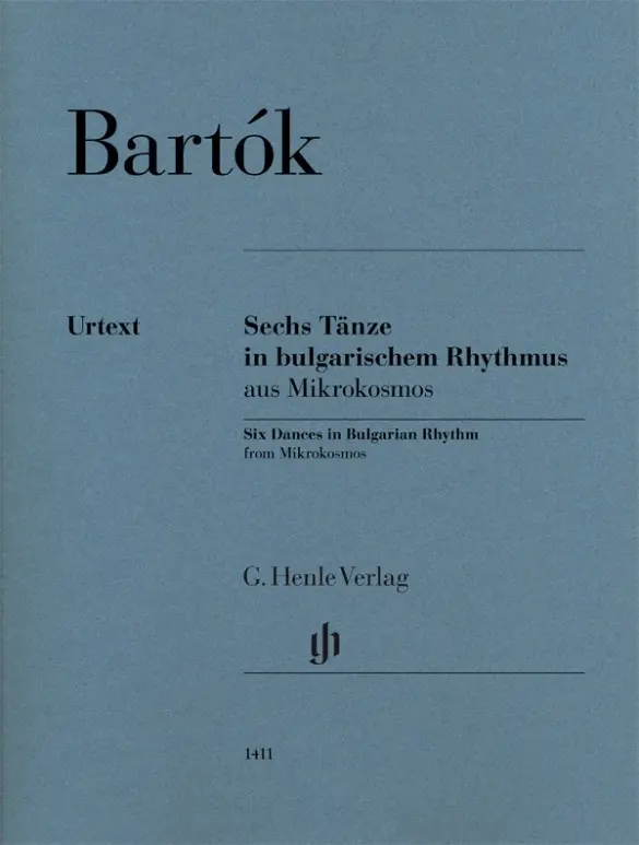 Cover: 9790201814117 | Béla Bartók - Sechs Tänze in bulgarischem Rhythmus aus Mikrokosmos