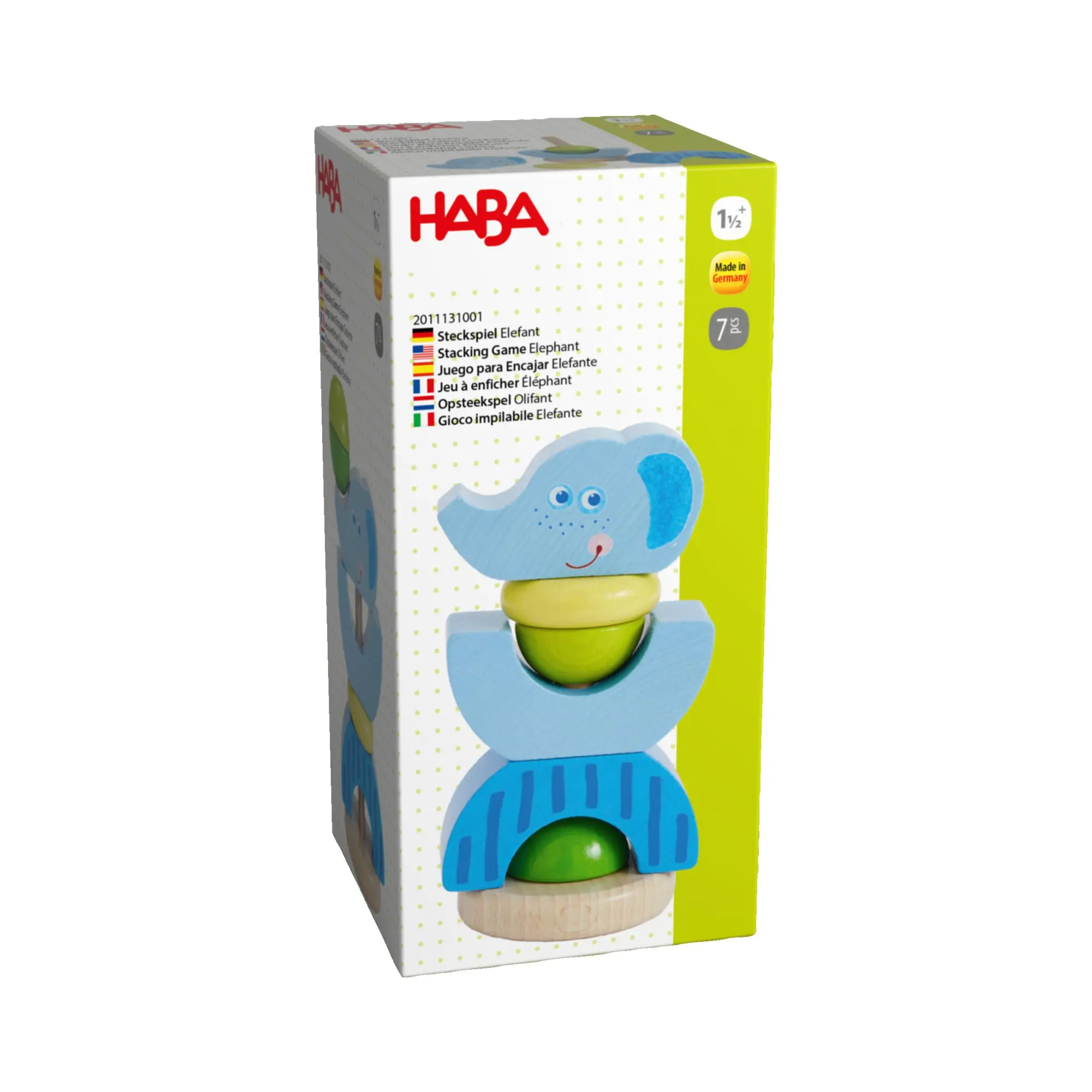 Cover: 4010168284217 | Steckspiel Elefant | Spiel | Deutsch | 2024 | HABA Sales GmbH &amp; Co.KG