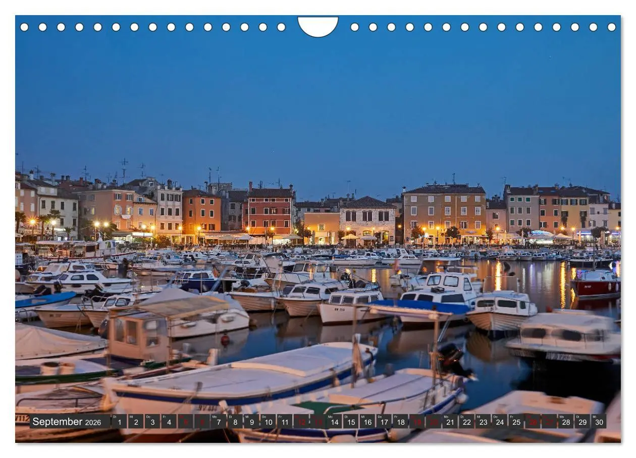 Bild: 9783457724217 | Rovinj, Perle Istriens (Wandkalender 2026 DIN A4 quer), CALVENDO...