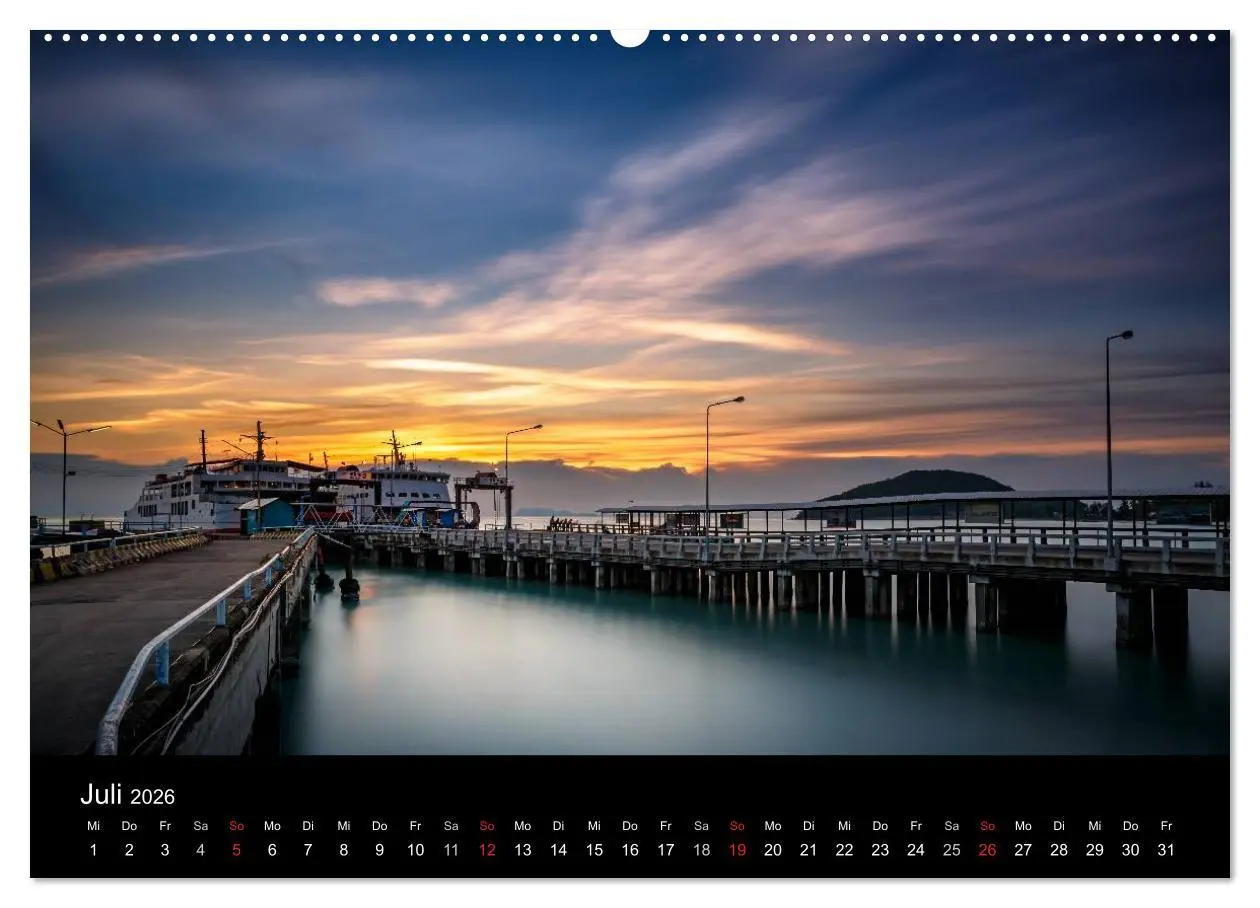Bild: 9783457964217 | Koh Samui im Sonnenlicht (hochwertiger Premium Wandkalender 2026...