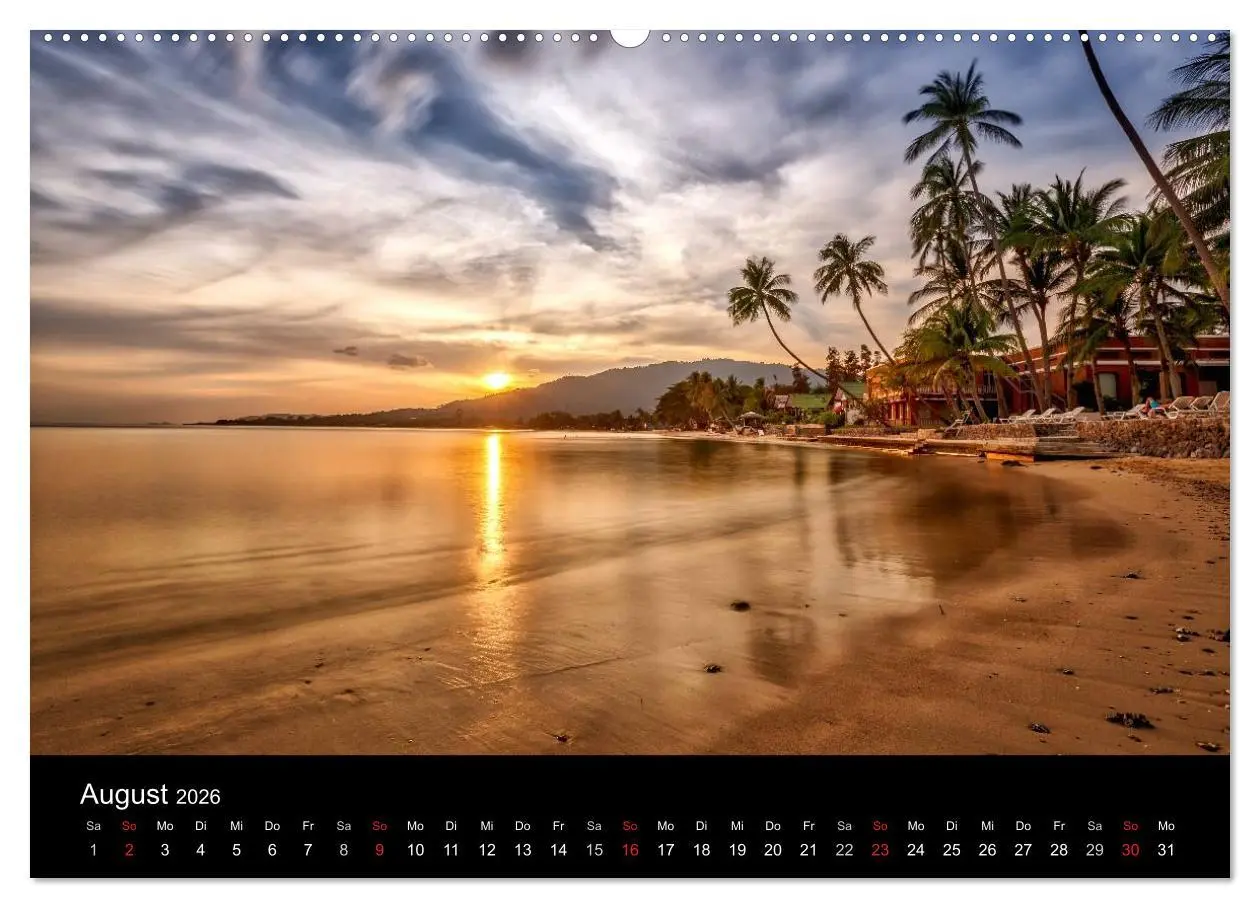 Bild: 9783457964217 | Koh Samui im Sonnenlicht (hochwertiger Premium Wandkalender 2026...