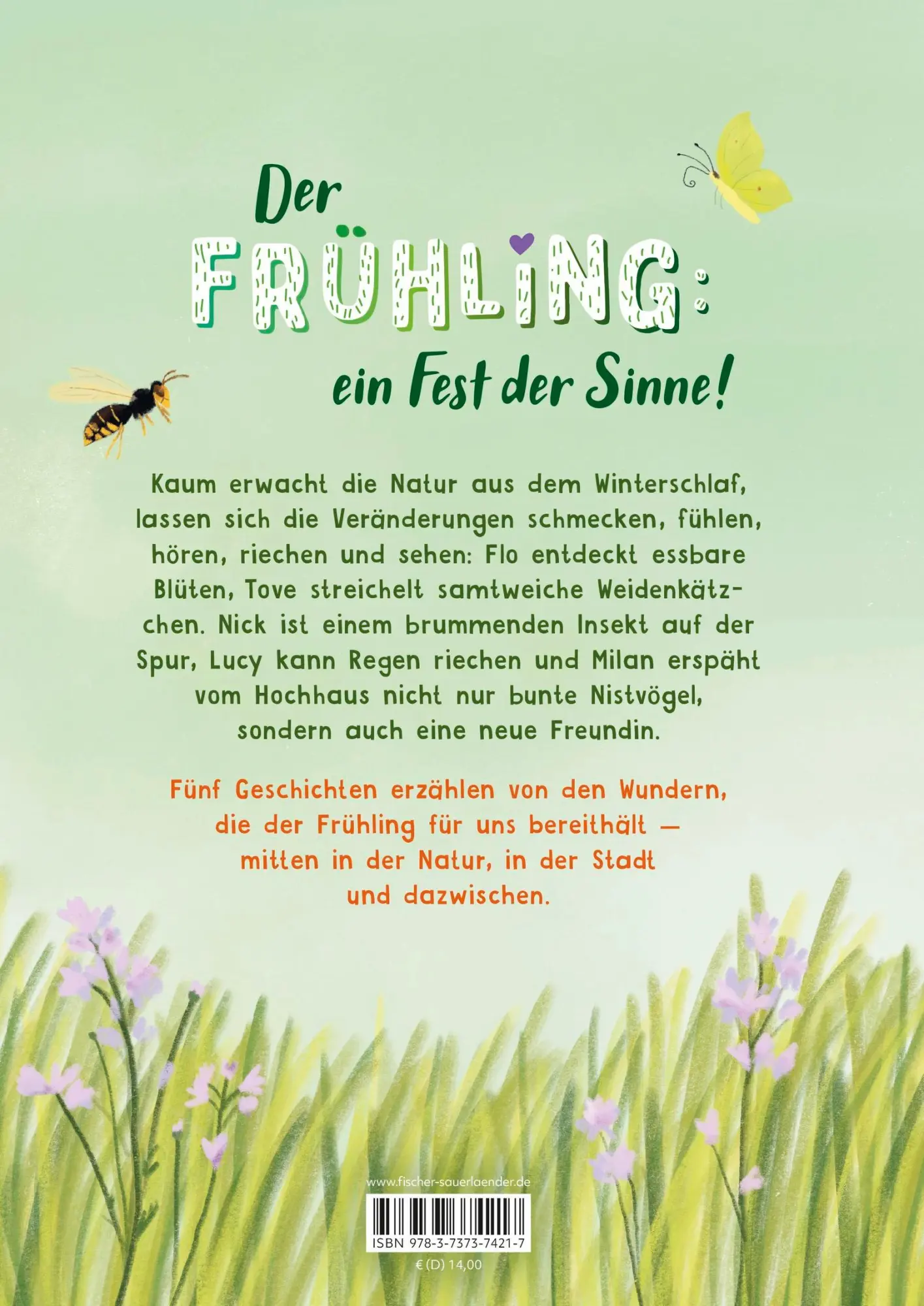 Rückseite: 9783737374217 | Augen auf, der Frühling kommt! | Doro Ahlemeyer | Buch | 112 S. | 2025