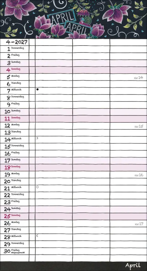 Bild: 9783819304217 | Tafeltimer für 2 mit Zetteltasche 2027 | Korsch Verlag | Kalender