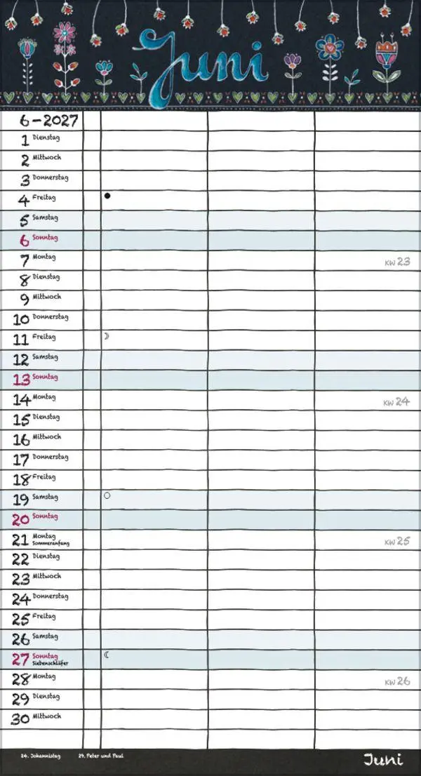 Bild: 9783819304217 | Tafeltimer für 2 mit Zetteltasche 2027 | Korsch Verlag | Kalender