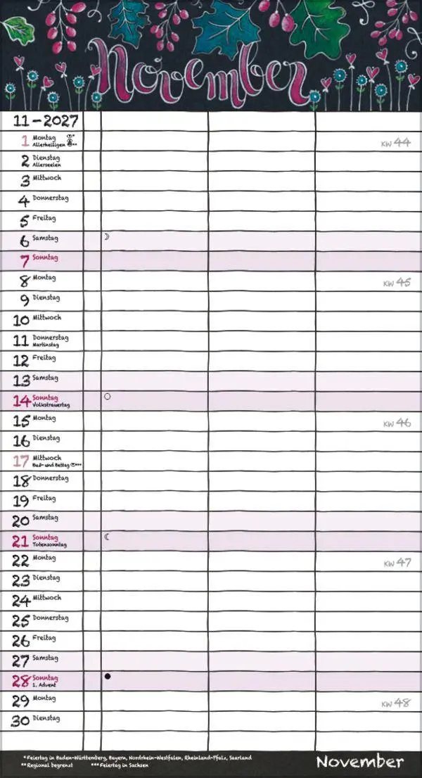 Bild: 9783819304217 | Tafeltimer für 2 mit Zetteltasche 2027 | Korsch Verlag | Kalender