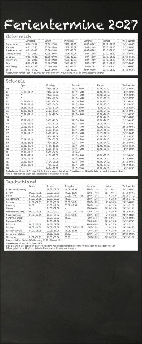 Bild: 9783819304217 | Tafeltimer für 2 mit Zetteltasche 2027 | Korsch Verlag | Kalender