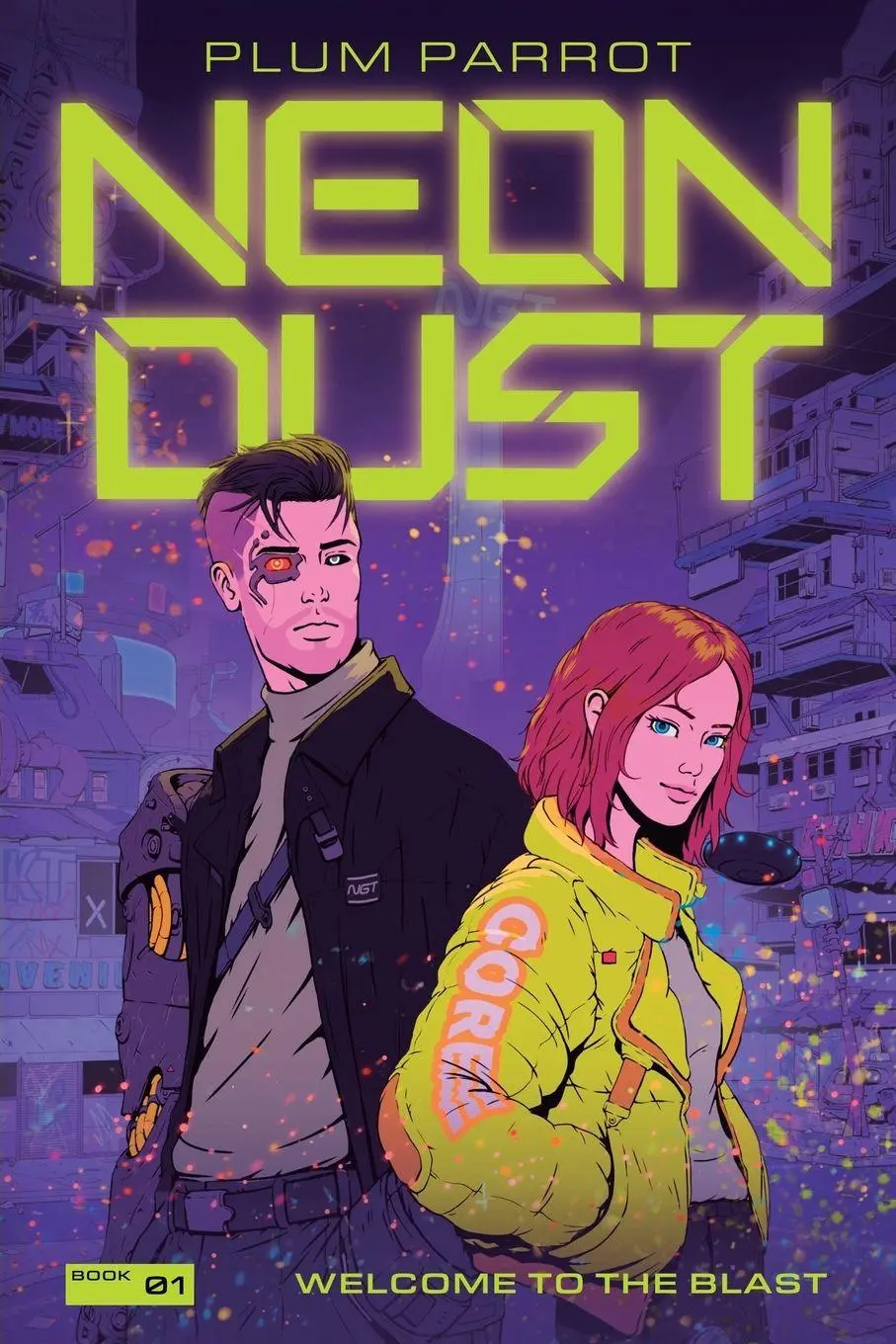 Cover: 9798347014217 | Welcome to the Blast | A Cyberpunk Adventure | Plum Parrot | Buch