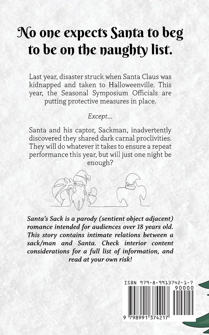 Rückseite: 9798991374217 | Santa's Sack | Unfortunate Reads (u. a.) | Taschenbuch | Englisch