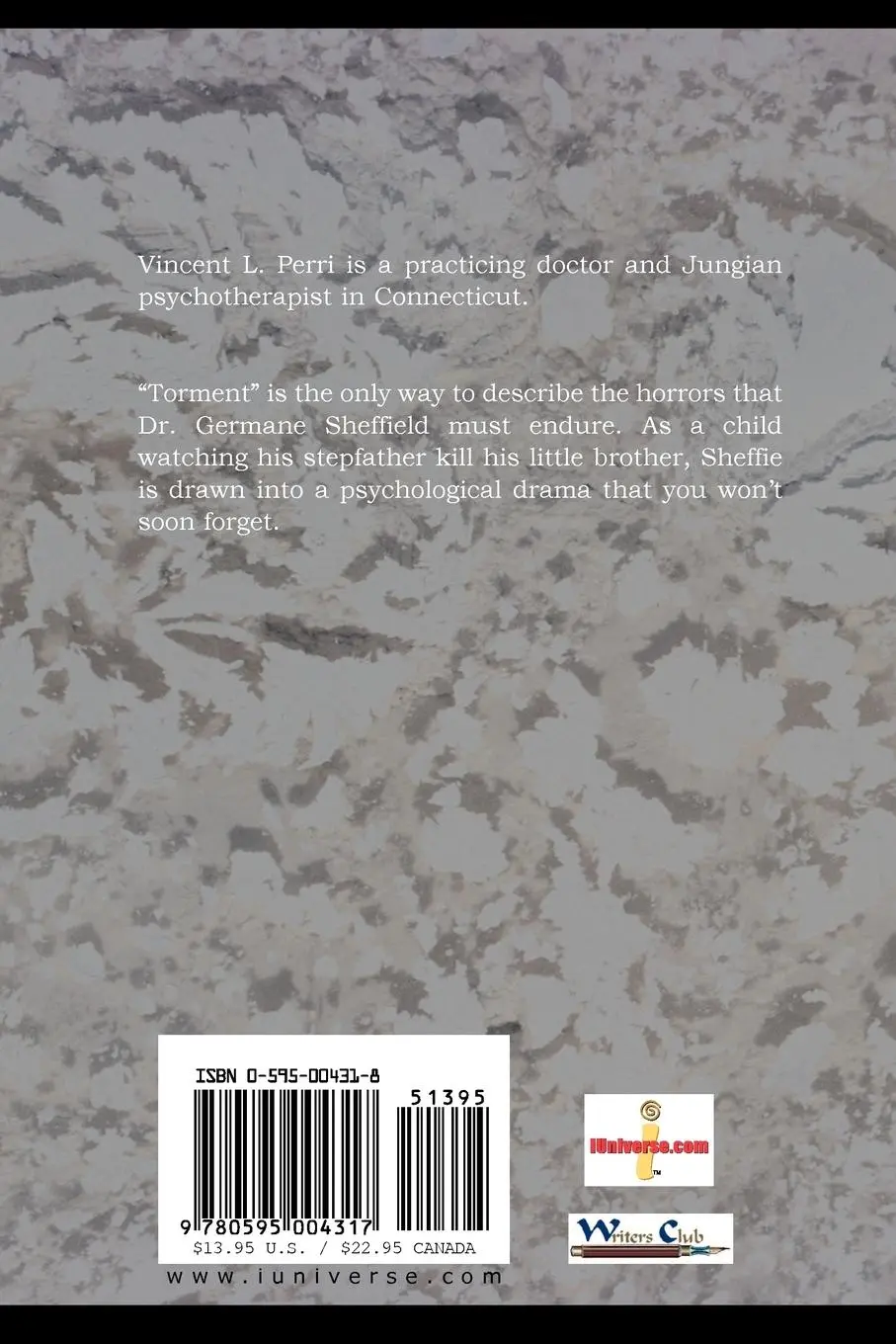Rückseite: 9780595004317 | Torment | Vincent L. Perri | Taschenbuch | Englisch | 2000 | iUniverse