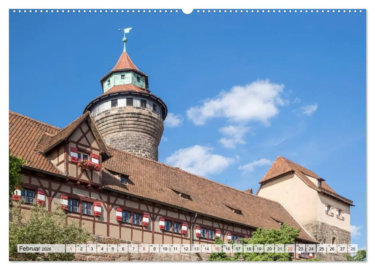 Bild: 9783516044317 | NÜRNBERG Historisches Stadtherz (hochwertiger Premium Wandkalender...
