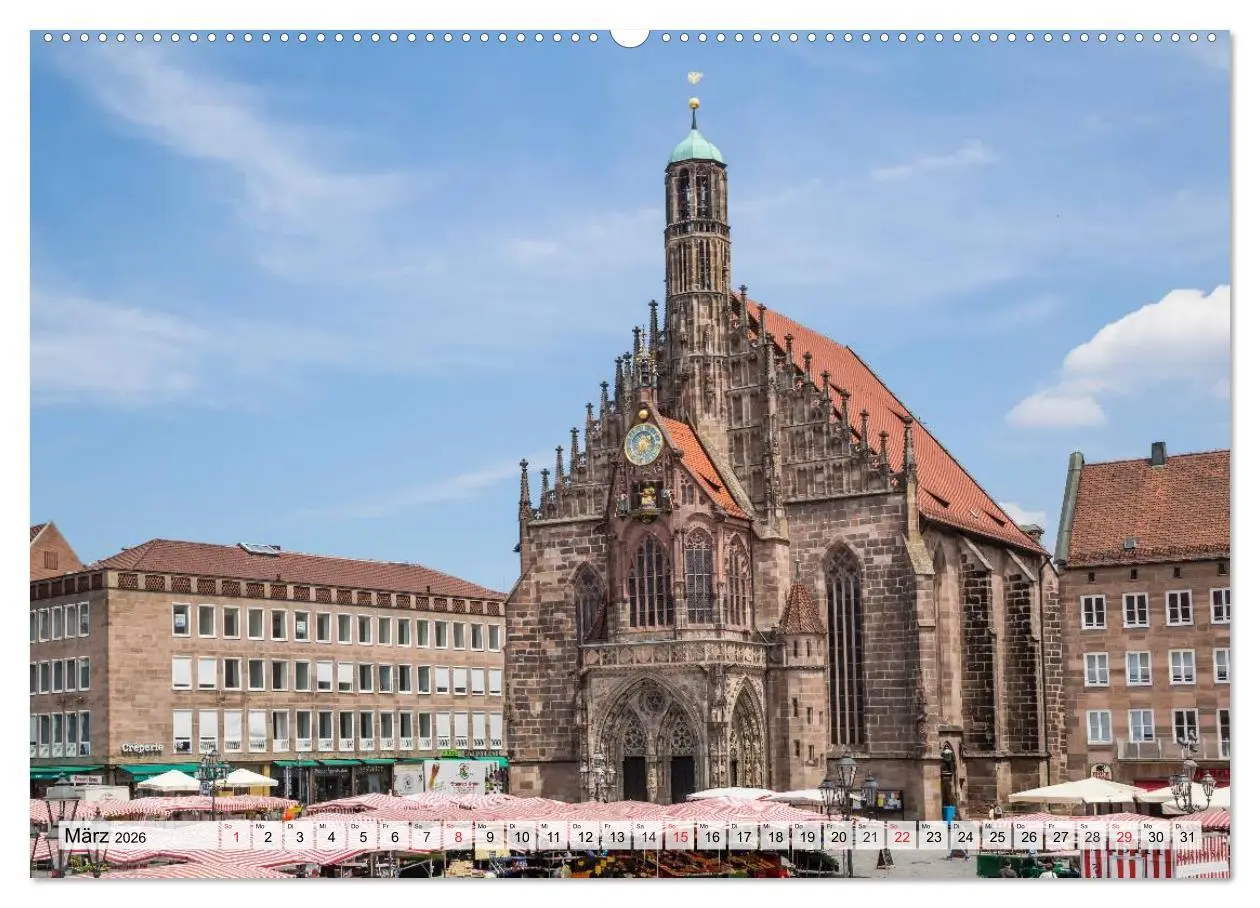 Bild: 9783516044317 | NÜRNBERG Historisches Stadtherz (hochwertiger Premium Wandkalender...