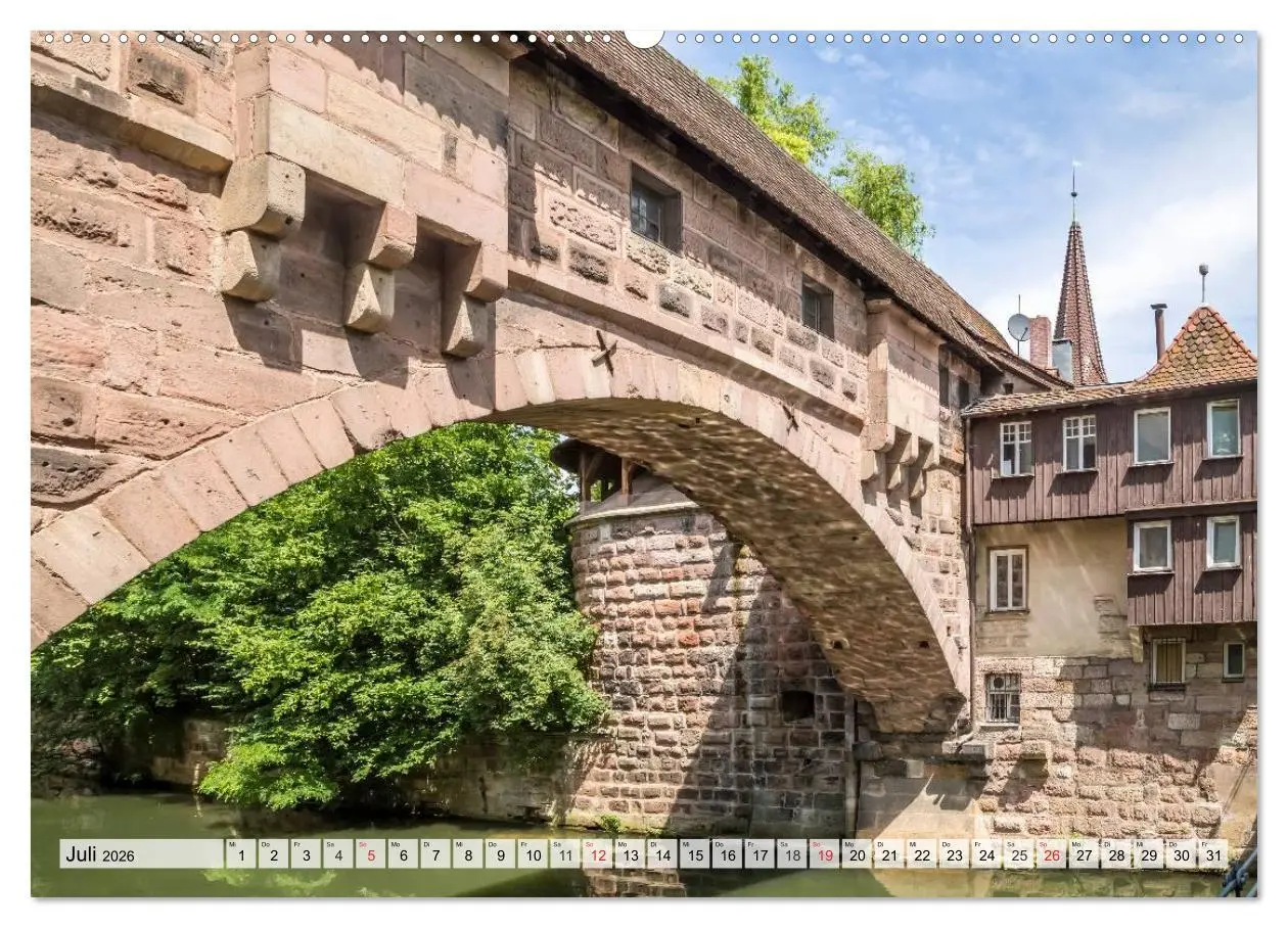 Bild: 9783516044317 | NÜRNBERG Historisches Stadtherz (hochwertiger Premium Wandkalender...