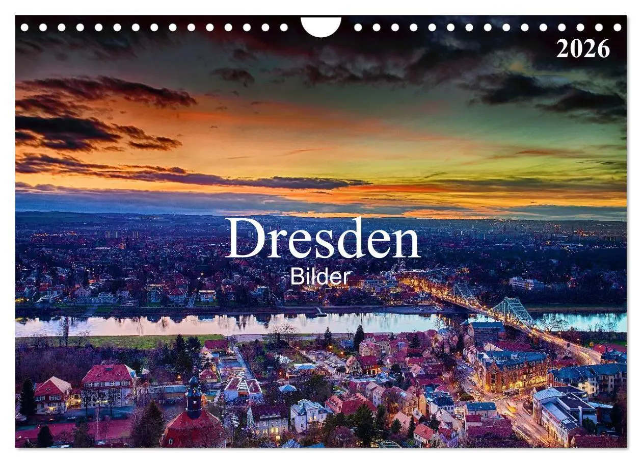 Cover: 9783516114317 | Dresden Bilder 2026 (Wandkalender 2026 DIN A4 quer), CALVENDO...