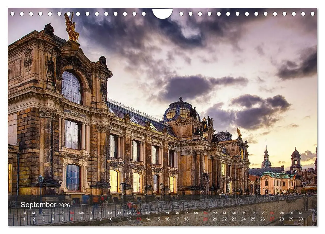 Bild: 9783516114317 | Dresden Bilder 2026 (Wandkalender 2026 DIN A4 quer), CALVENDO...