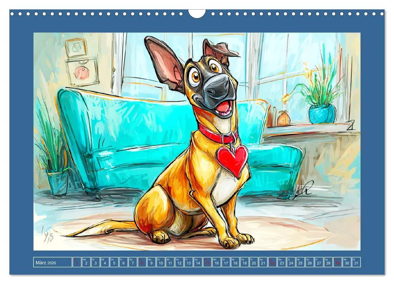 Bild: 9783516594317 | Malinois Fun. Lustige Cartoons vom Diensthund des Jahres!...