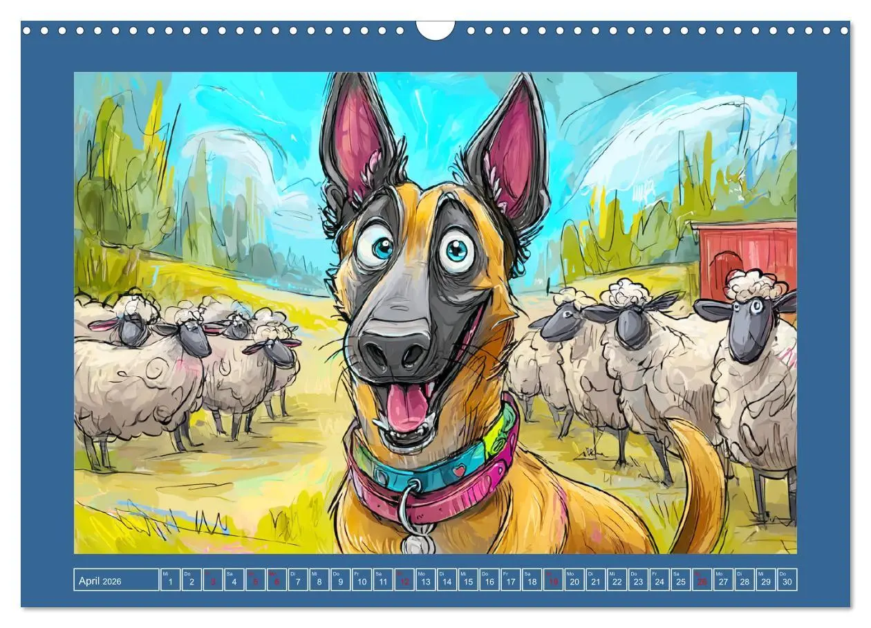 Bild: 9783516594317 | Malinois Fun. Lustige Cartoons vom Diensthund des Jahres!...