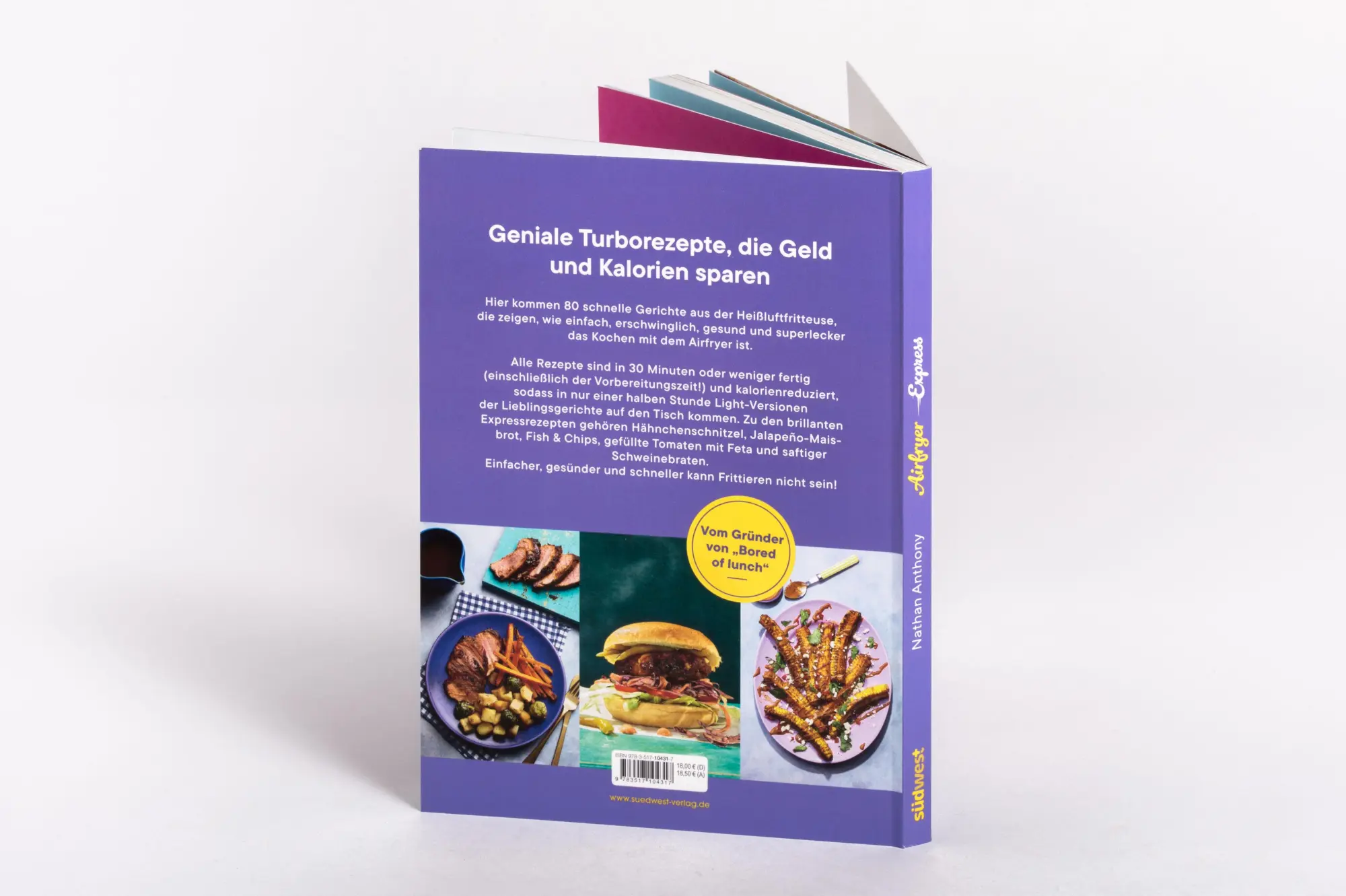 Bild: 9783517104317 | Airfryer Express | Nathan Anthony | Taschenbuch | 192 S. | Deutsch