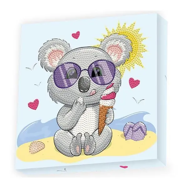 Bild: 4895225924417 | Diamond Dotz Koala Eiscreme | 2592441 | Deutsch | 2024 | DIAMOND DOTZ