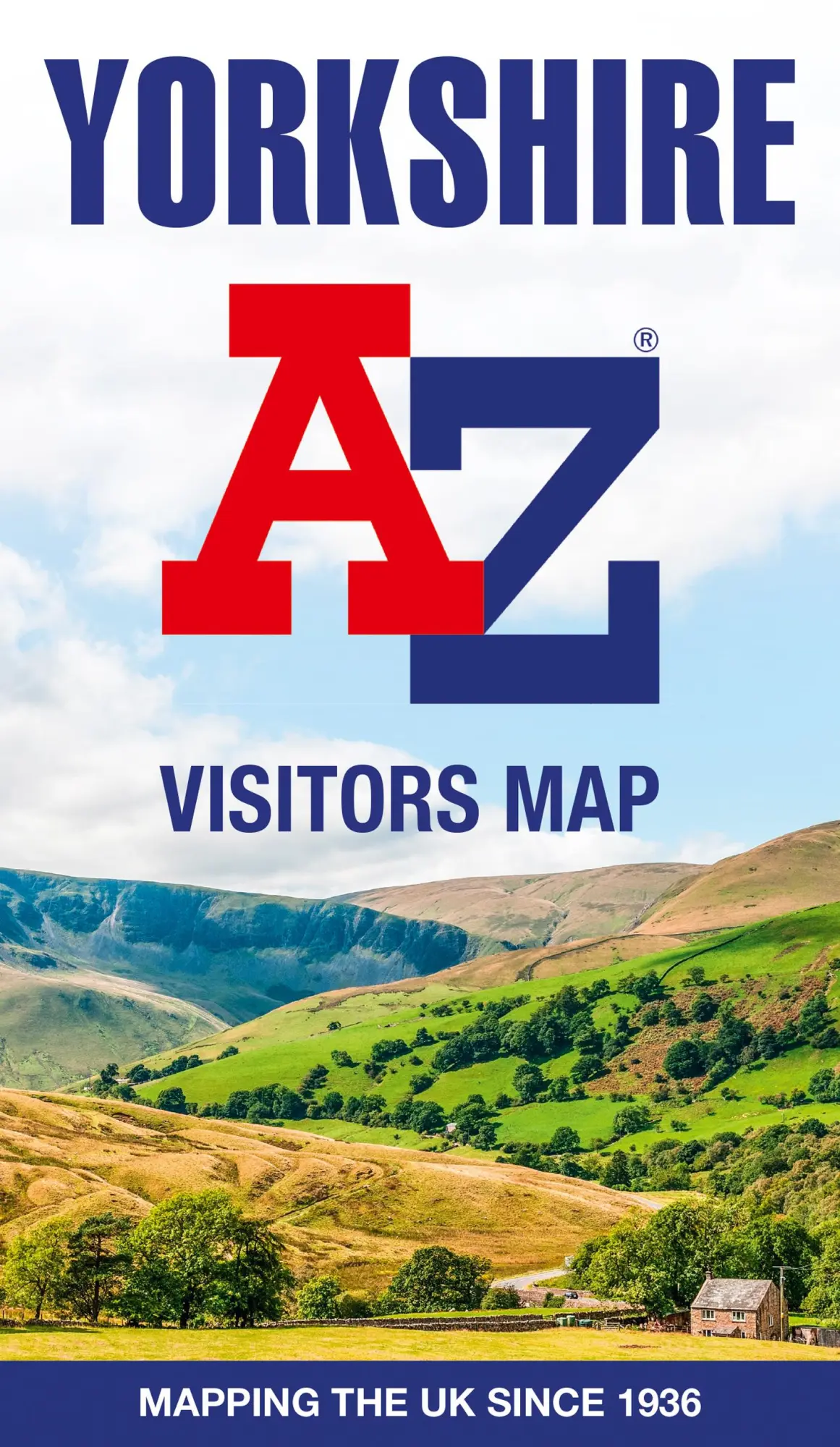 Cover: 9780008604417 | Yorkshire A-Z Visitors Map | A-Z Maps | (Land-)Karte | Karte/Landkarte