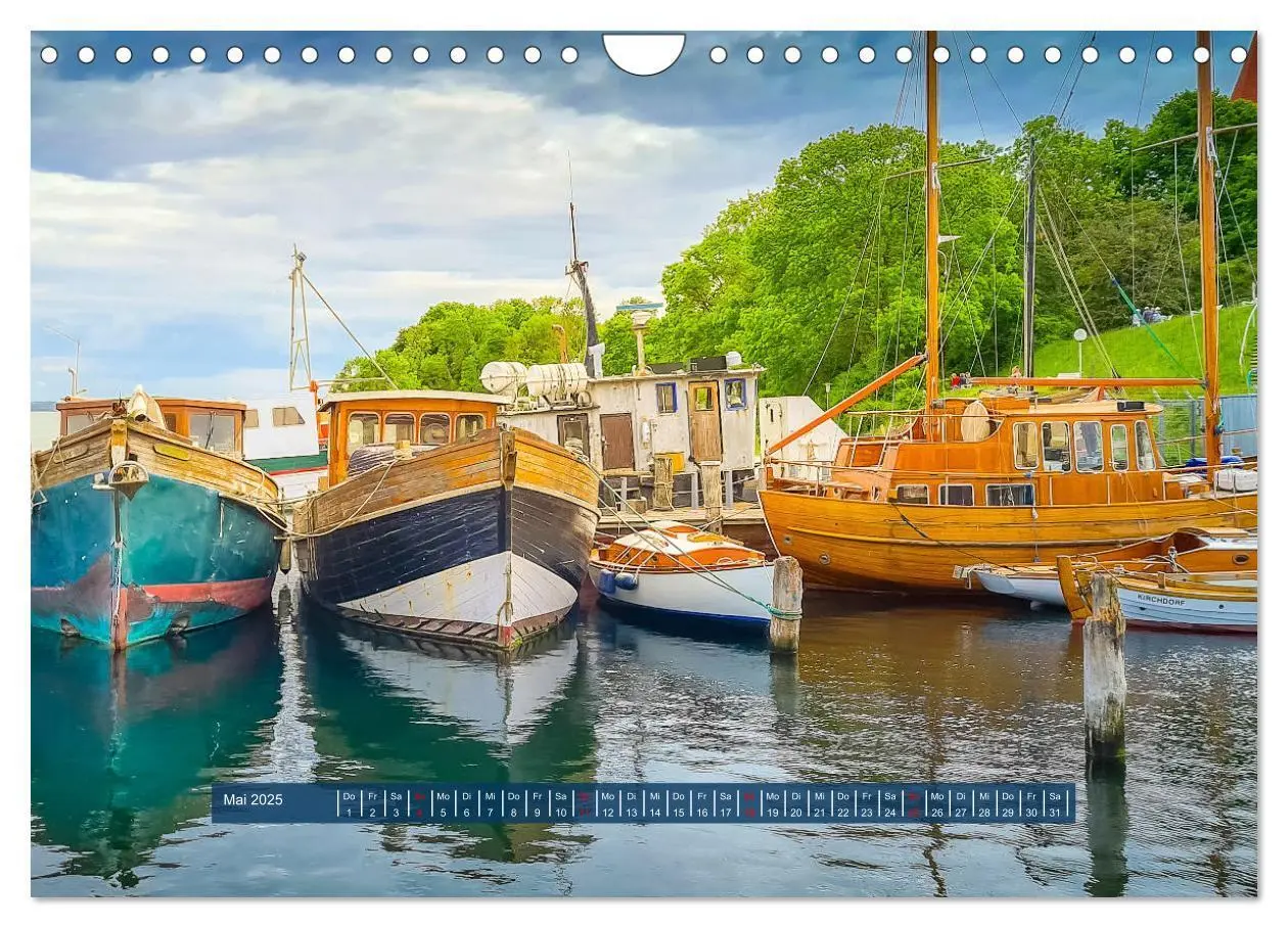 Bild: 9783435094417 | Insel Poel Kirchdorf und Umgebung (Wandkalender 2025 DIN A4 quer),...