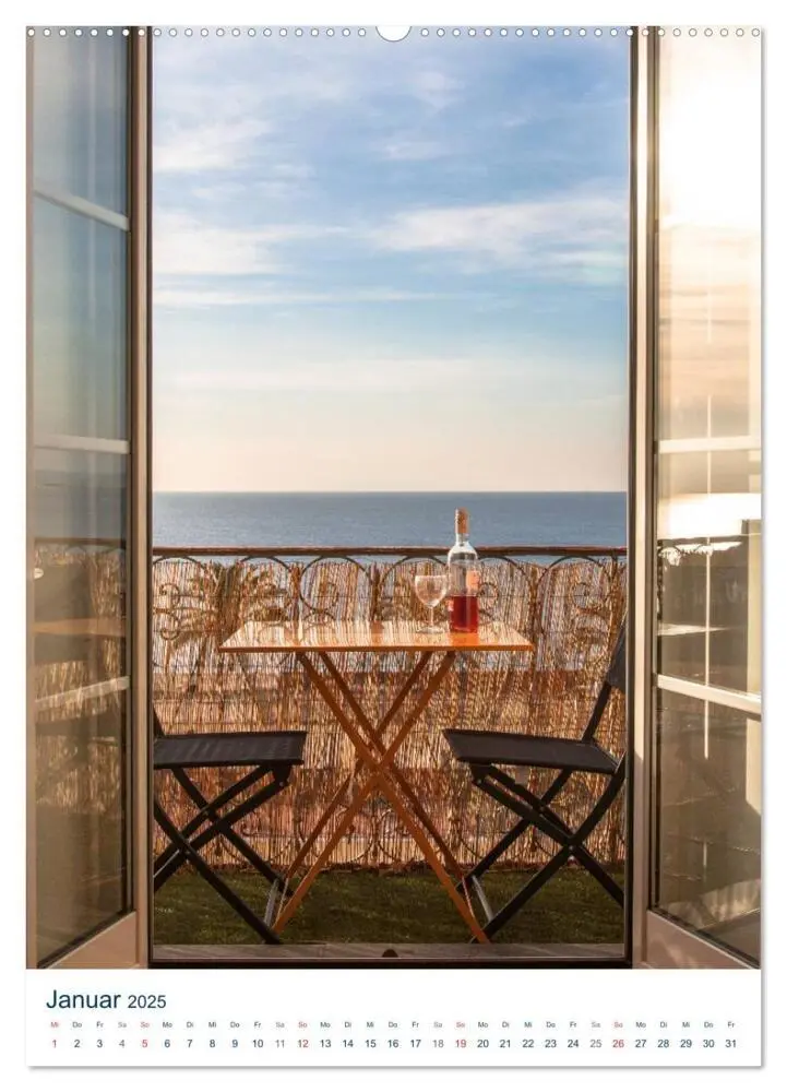 Bild: 9783457014417 | Nizza - Cote d'Azur 2025 (Wandkalender 2025 DIN A2 hoch), CALVENDO...