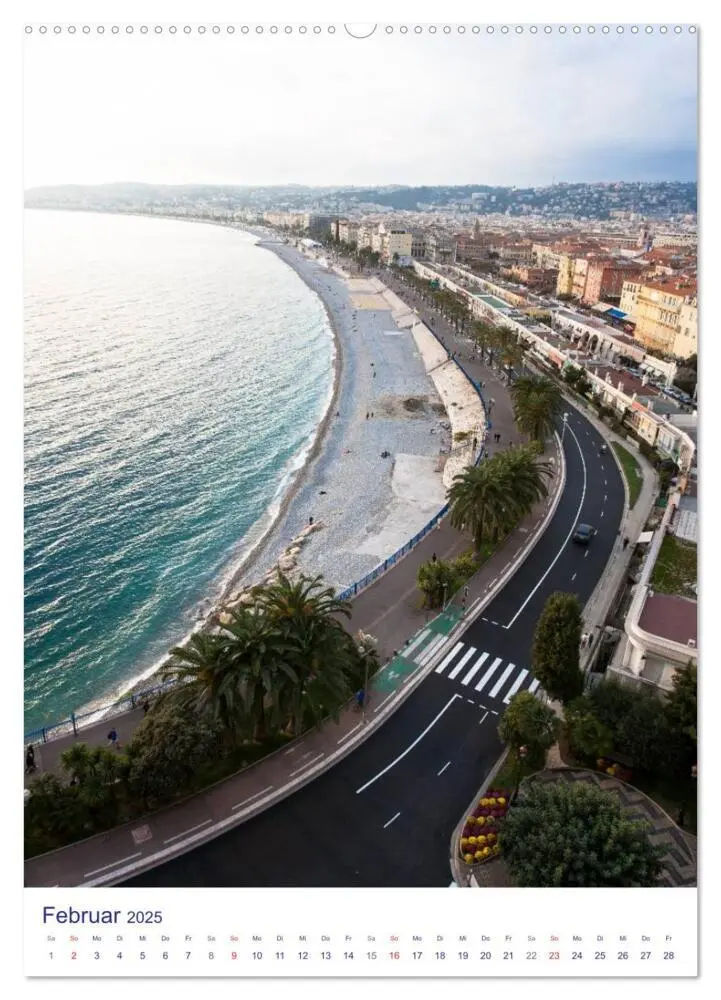 Bild: 9783457014417 | Nizza - Cote d'Azur 2025 (Wandkalender 2025 DIN A2 hoch), CALVENDO...
