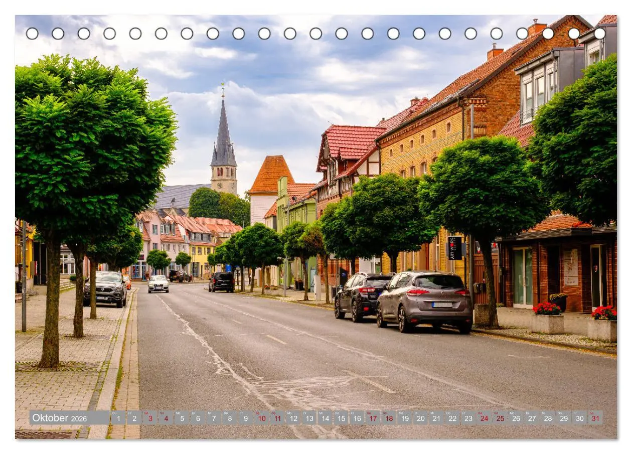 Bild: 9783457494417 | Ein Blick auf Leinefelde-Worbis (Tischkalender 2026 DIN A5 quer),...