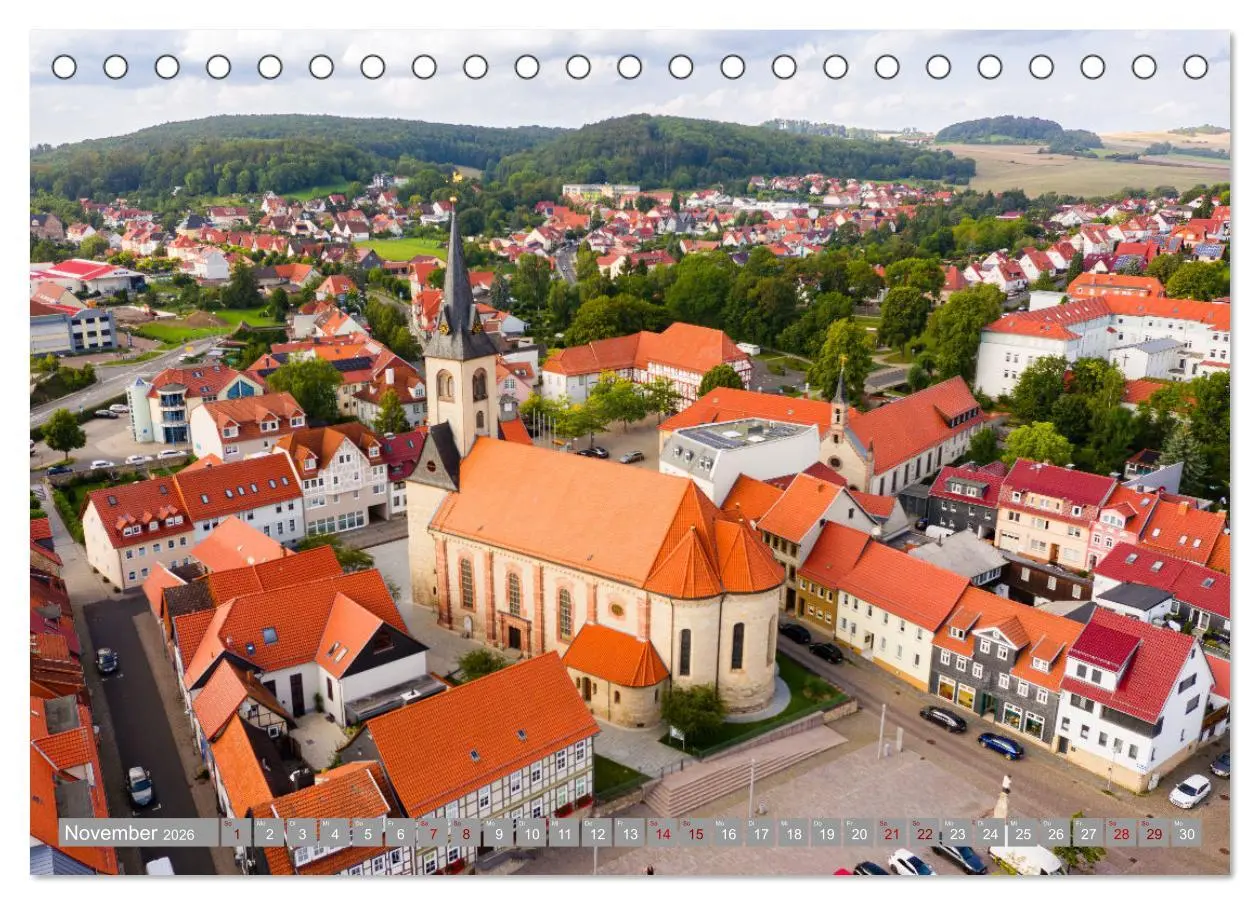 Bild: 9783457494417 | Ein Blick auf Leinefelde-Worbis (Tischkalender 2026 DIN A5 quer),...