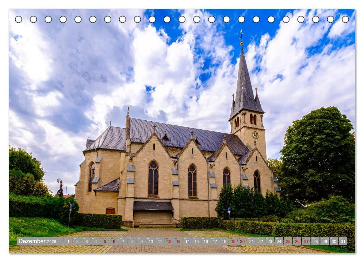 Bild: 9783457494417 | Ein Blick auf Leinefelde-Worbis (Tischkalender 2026 DIN A5 quer),...