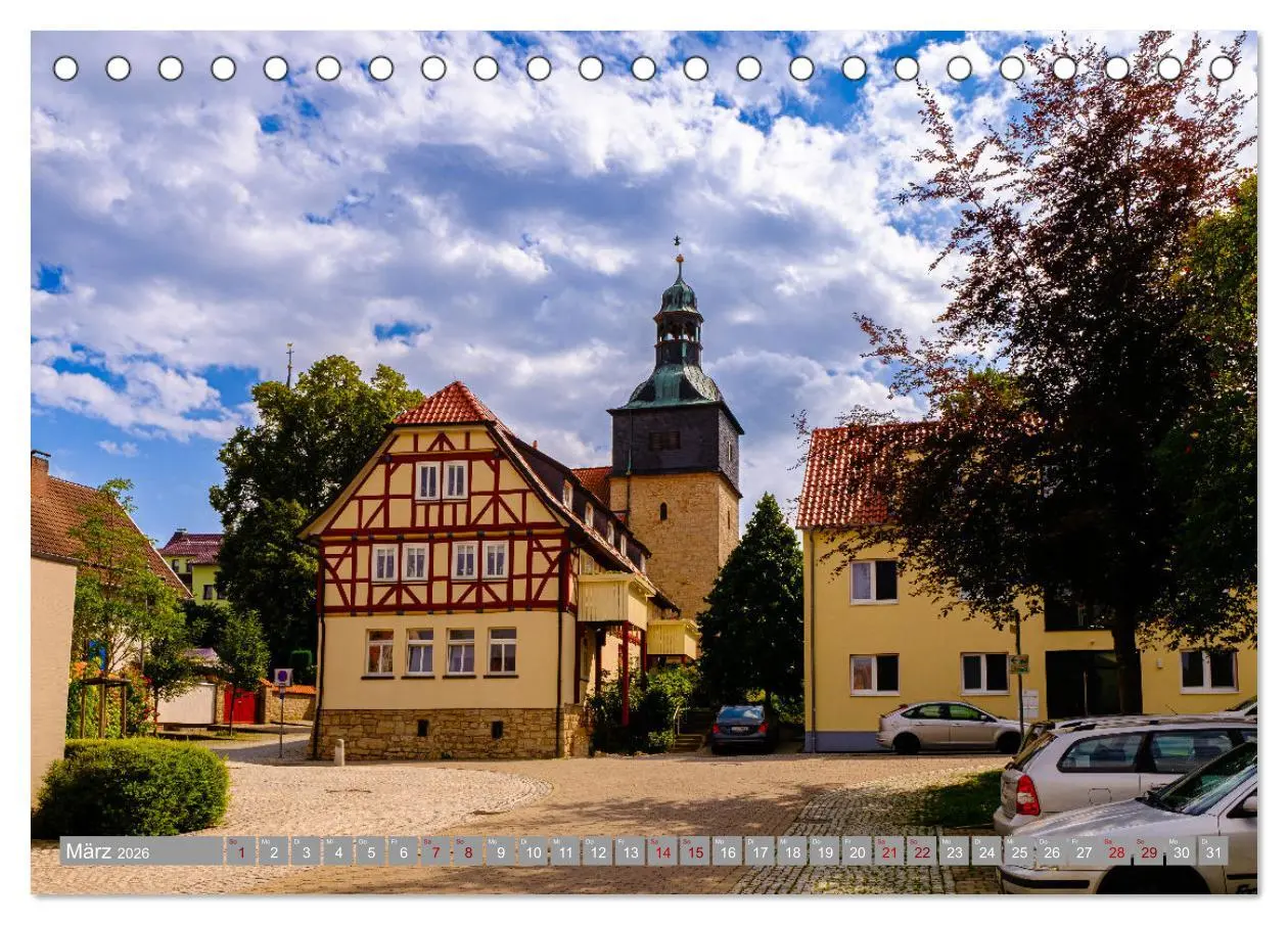 Bild: 9783457494417 | Ein Blick auf Leinefelde-Worbis (Tischkalender 2026 DIN A5 quer),...