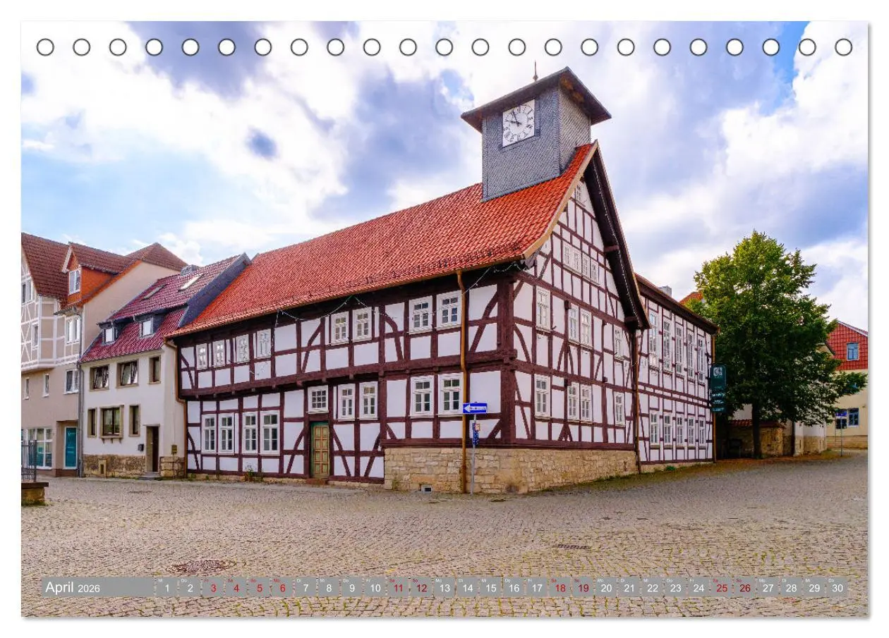 Bild: 9783457494417 | Ein Blick auf Leinefelde-Worbis (Tischkalender 2026 DIN A5 quer),...