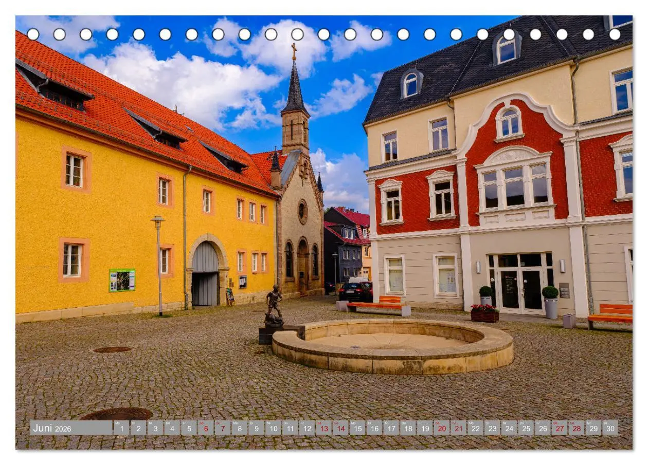 Bild: 9783457494417 | Ein Blick auf Leinefelde-Worbis (Tischkalender 2026 DIN A5 quer),...
