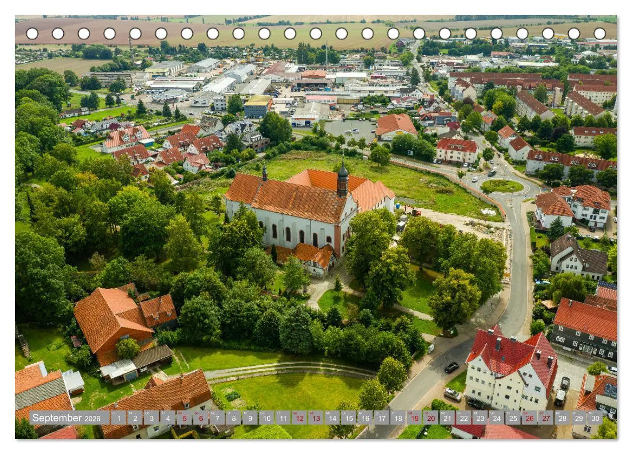 Bild: 9783457494417 | Ein Blick auf Leinefelde-Worbis (Tischkalender 2026 DIN A5 quer),...