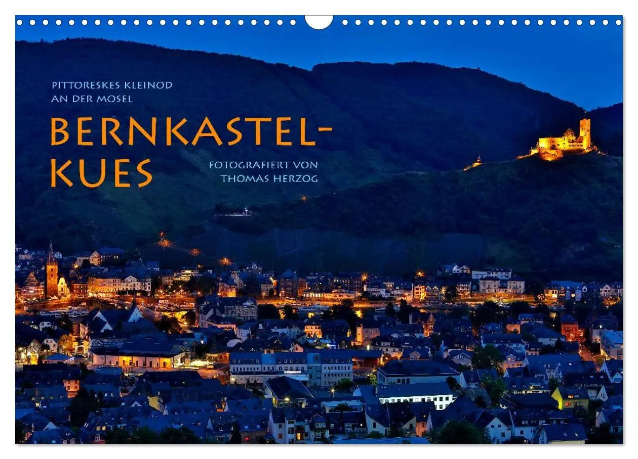 Cover: 9783516104417 | BERNKASTEL-KUES (Wandkalender 2026 DIN A3 quer), CALVENDO...