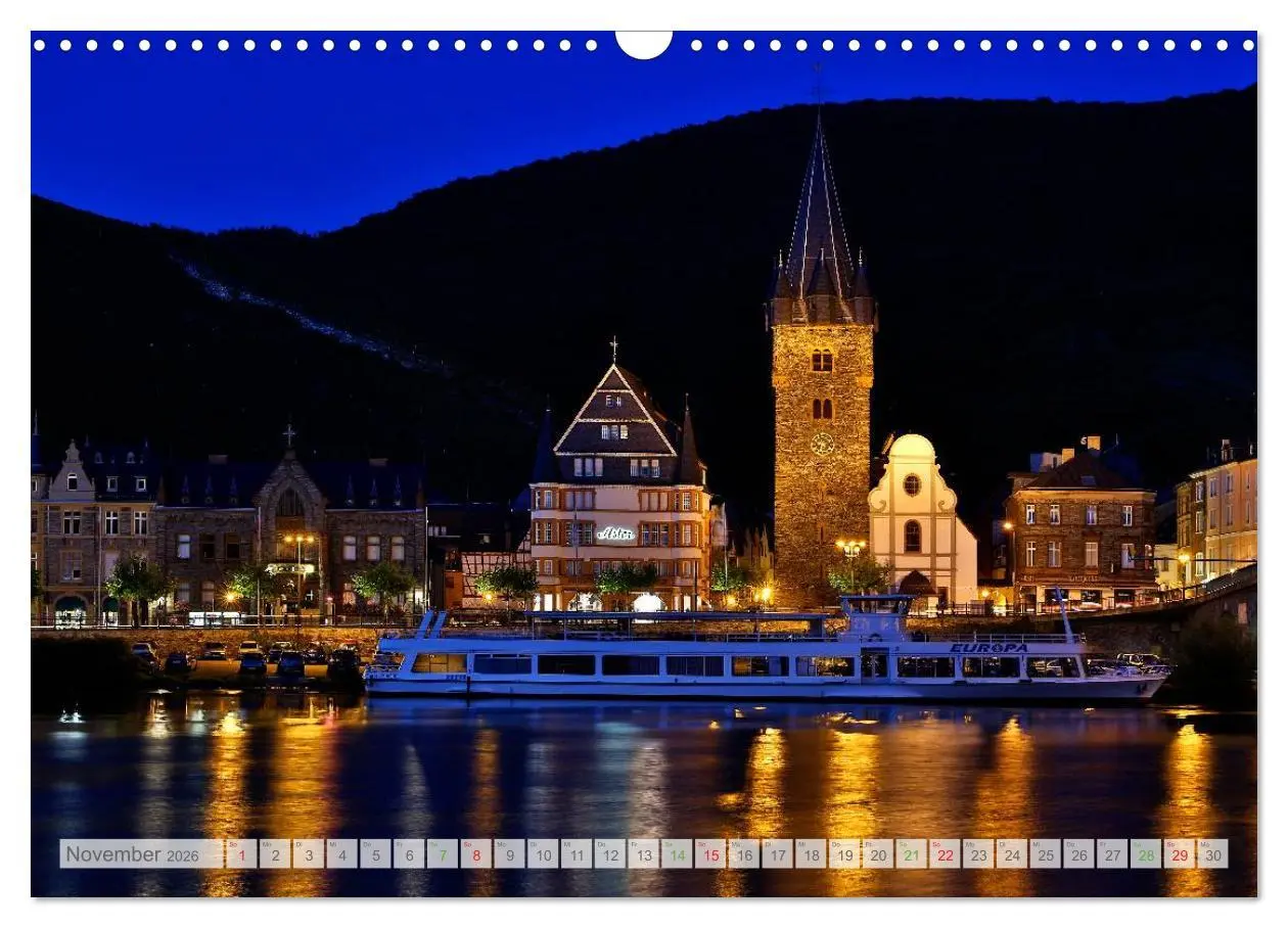 Bild: 9783516104417 | BERNKASTEL-KUES (Wandkalender 2026 DIN A3 quer), CALVENDO...