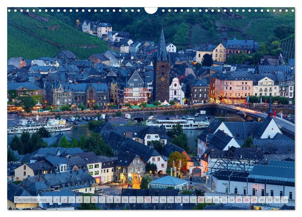 Bild: 9783516104417 | BERNKASTEL-KUES (Wandkalender 2026 DIN A3 quer), CALVENDO...