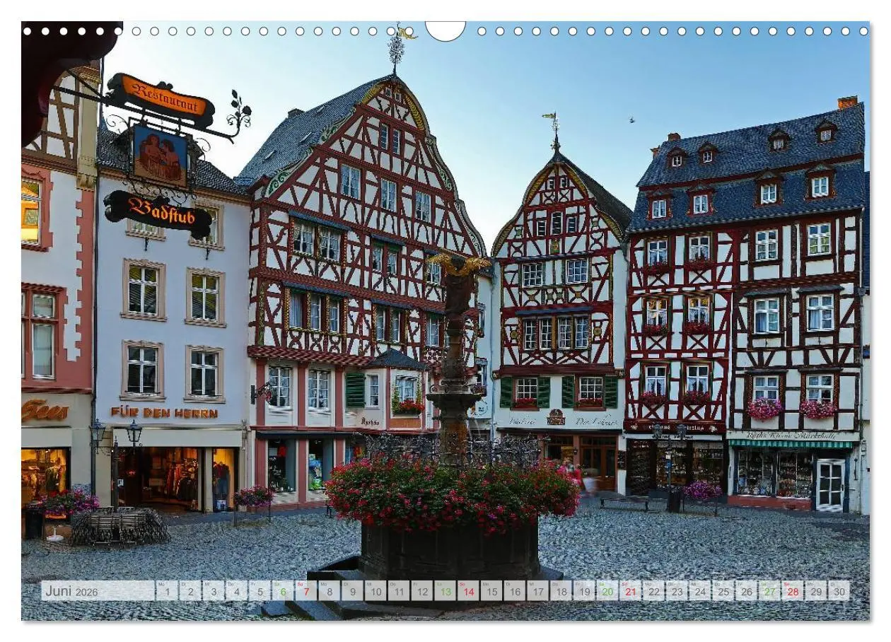 Bild: 9783516104417 | BERNKASTEL-KUES (Wandkalender 2026 DIN A3 quer), CALVENDO...