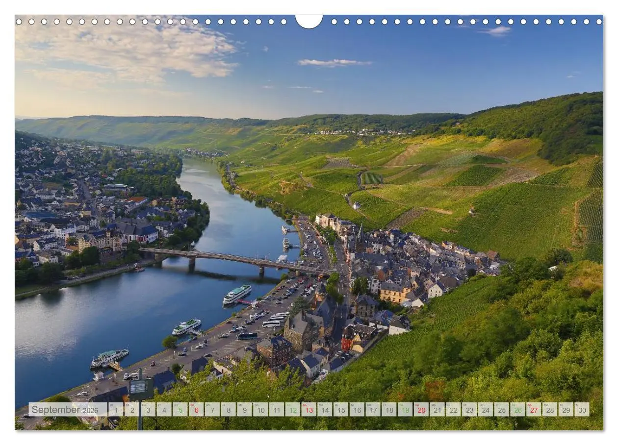 Bild: 9783516104417 | BERNKASTEL-KUES (Wandkalender 2026 DIN A3 quer), CALVENDO...
