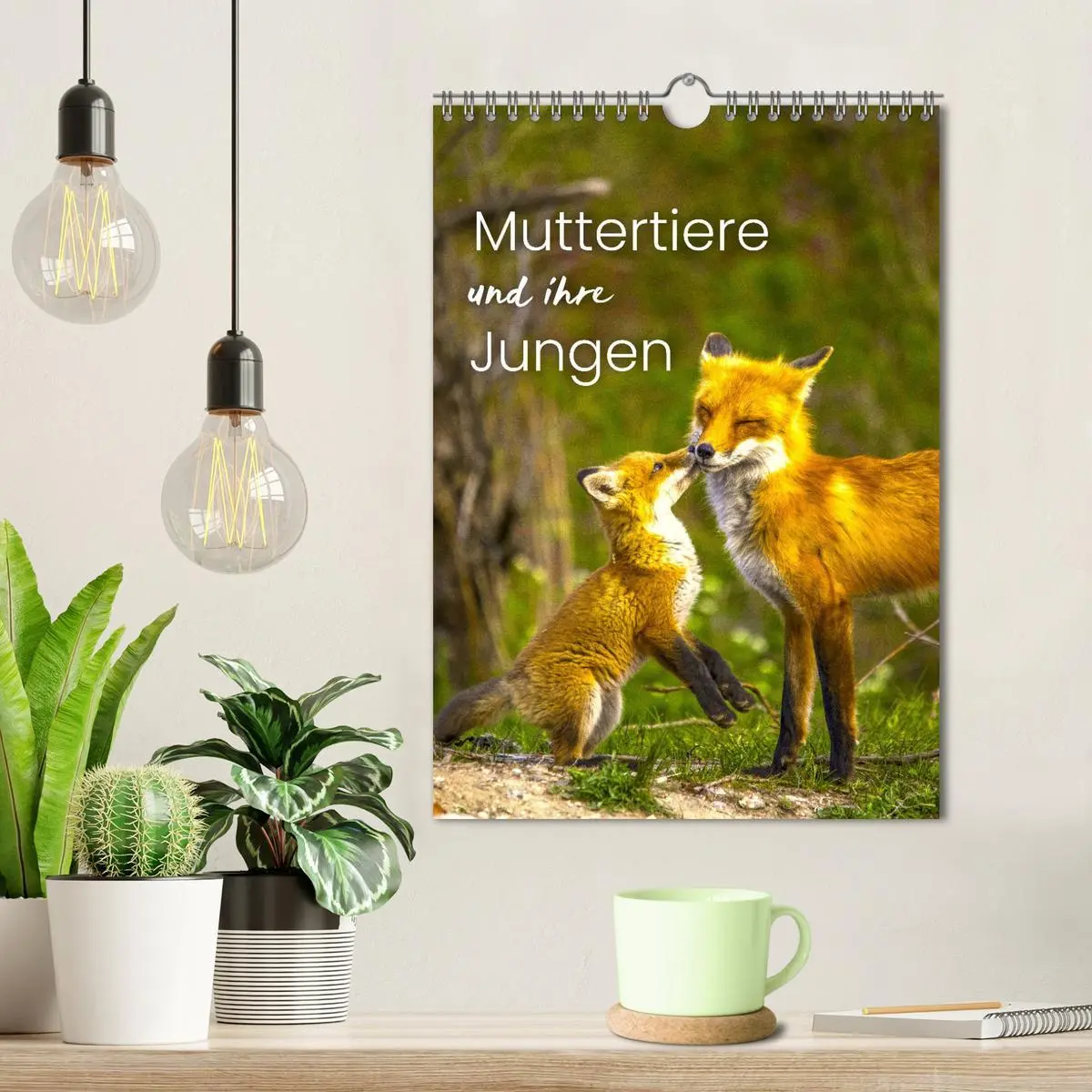 Bild: 9783516344417 | Muttertiere und ihre Jungen (Wandkalender 2026 DIN A4 hoch),...