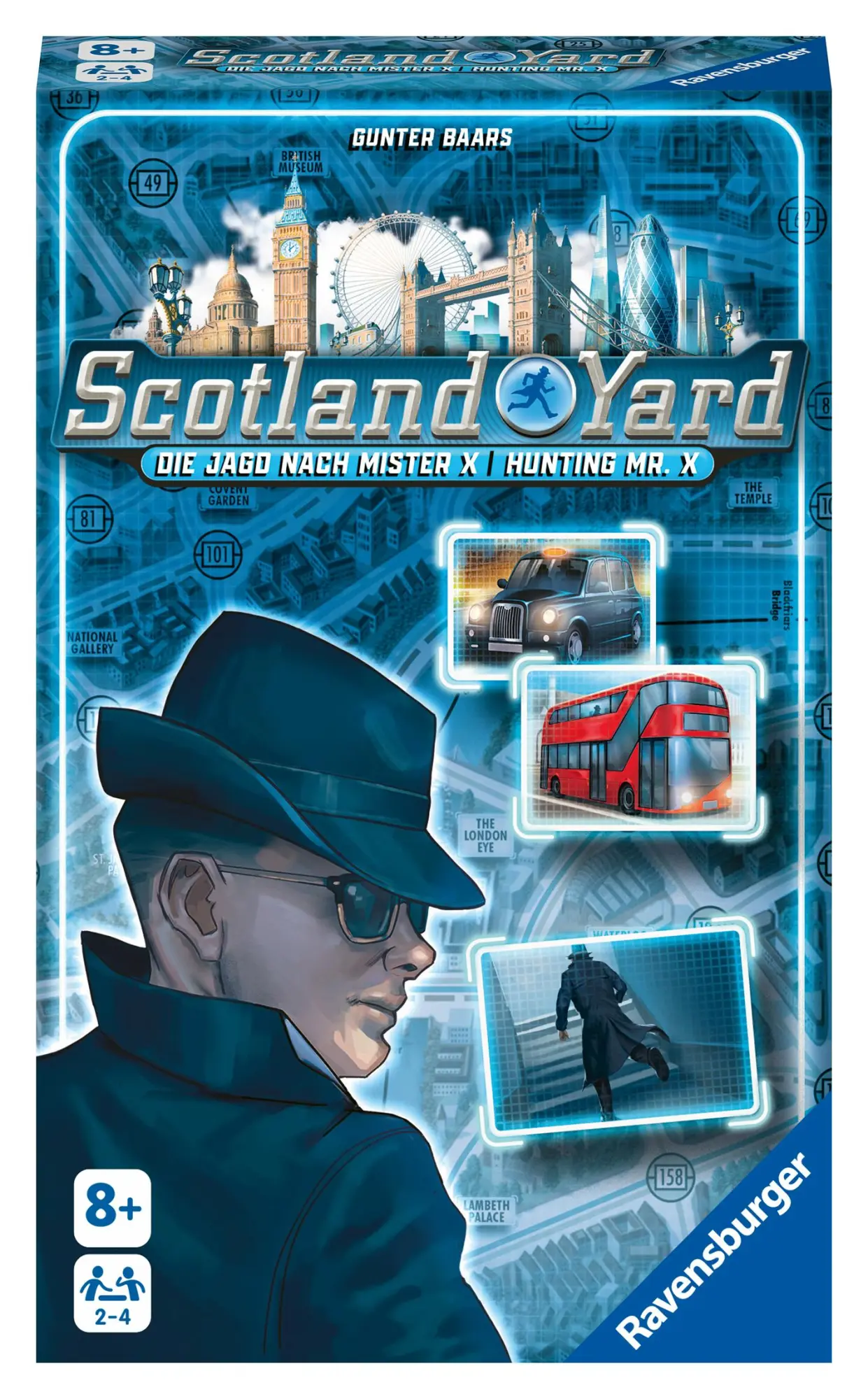 Cover: 4005556224517 | Scotland Yard - Reisespiel ab 8 Jahre | Gunter Baars | Spiel | Spiel