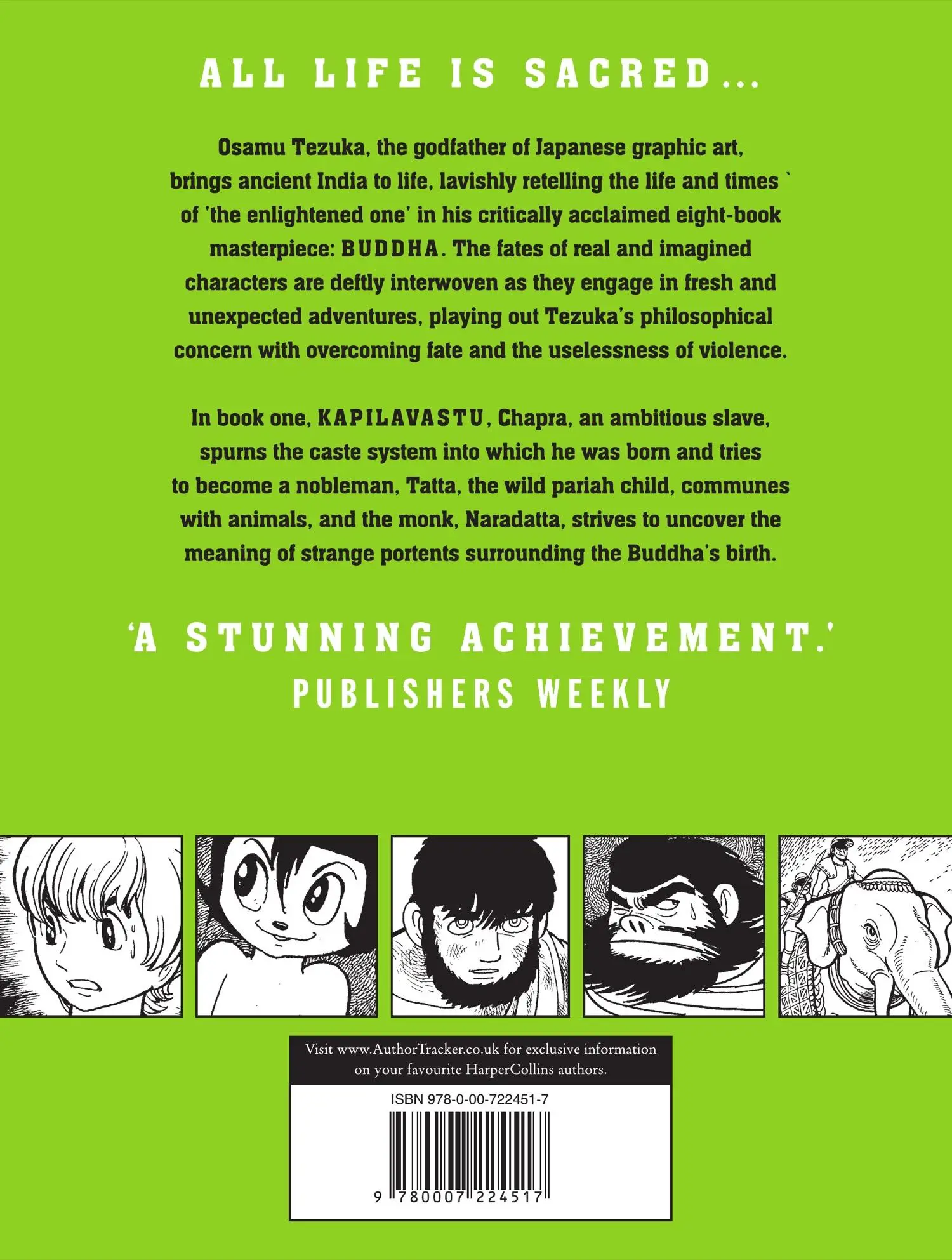 Rückseite: 9780007224517 | Kapilavastu | Osamu Tezuka | Taschenbuch | Kartoniert / Broschiert